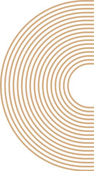 Fototapeta premium Minimalist Geometric Line