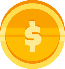 Gold Coin Illustration