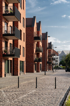Gdańsk, new and stylish brick architecture