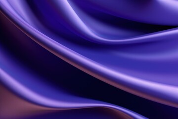 Obraz premium Abstract sculpture blue smooth purple.