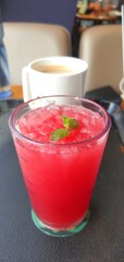 Watermelon juice is good for quenching thirst