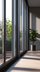 Fototapeta premium Modern Interior with a View