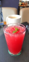 Watermelon juice is good for quenching thirst