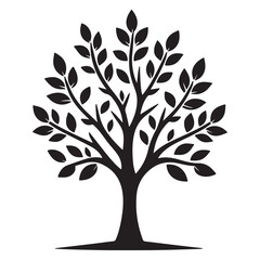 Fototapeta premium tree with leaves