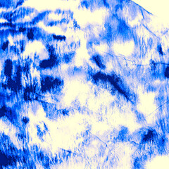Yellow Tie Dye Pattern. Delicate Acrylic Mockup.