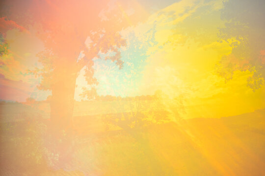 abstract watercolor background with space for text