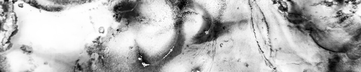 Abstract Fluid. Marble Design Paint. Colorless