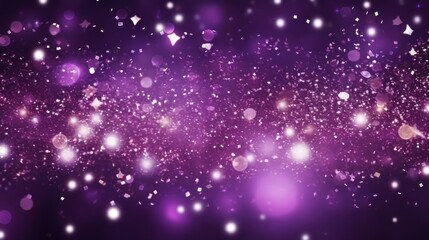 Fototapeta premium Glitter purple backgrounds astronomy.