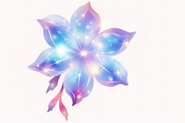 Wedding card or invitation with abstract floral background. Abstract greeting card.