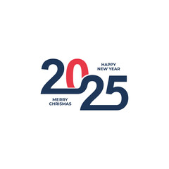 2025 design element vector with creative modern idea concept