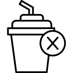 International Straw Free Day Icon