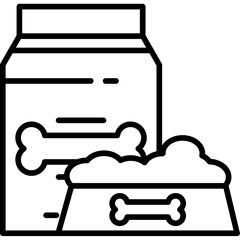 Dog Food Icon