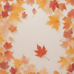 Obraz premium autumn leaves background