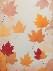 Obraz premium autumn leaves background