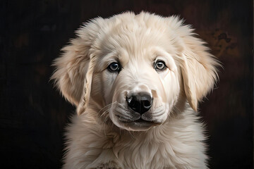 AI splendido cane da pastore maremmano 04