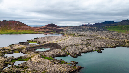 Volcanic Landscape on Snaefellsnes Peninsula, Iceland