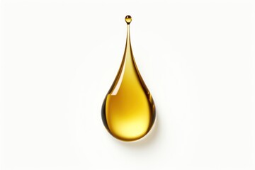 Essential oil jewelry droplet white background.