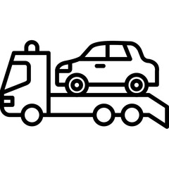 Car Towing Icon