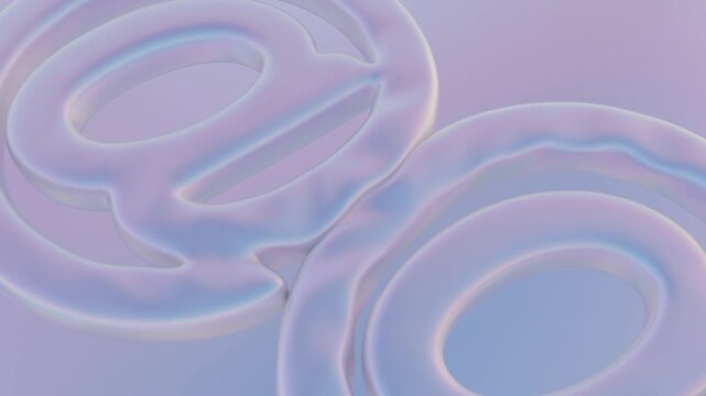 Soft and dreamy internet sign