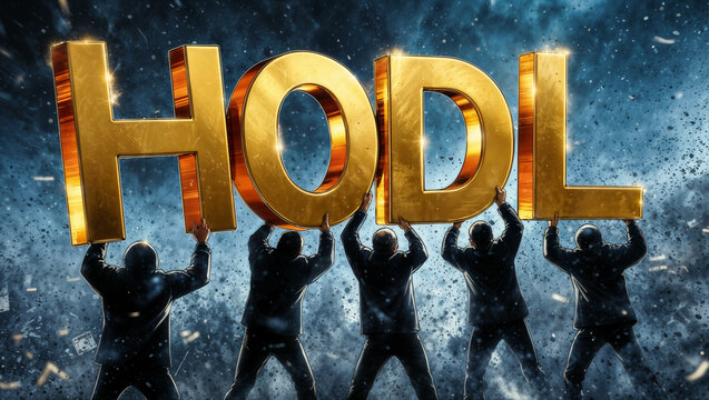 HODL: Cryptocurrency Investors Unite Amid Dramatic Financial Market Storm