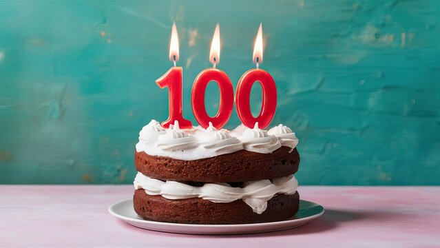 Geburtstagskuchen 100 Jahre