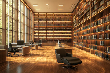 Modern Library Workspace Modern Work Environments