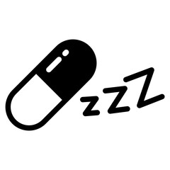 Sleeping Pills Icon