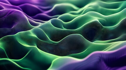 Obraz premium Fluid motion design with swirling blue and purple liquid textures