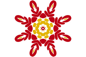 abstract floral ornament