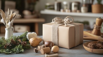 Capturing the joy of homemade gifts, decorations, and meals through crafting process display
