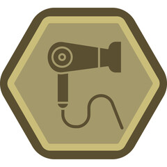 Hair Dryer Icon Design