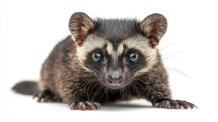 Fototapeta premium A Close-Up Portrait of a Civet