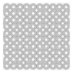 seamless pattern with circles, simple geometric pattern