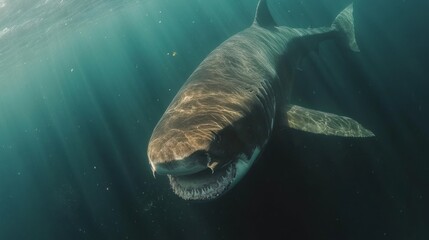 Great White Shark Underwater