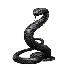 Fototapeta premium Cobra Darkness element animal cartoon isolated whitebackground 16:9