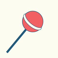 candy lolipop in color