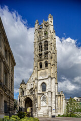 Fototapeta premium ROUEN, NORMANDY, FRANCE - 2023: 