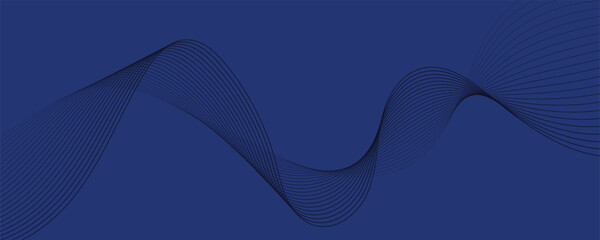 Abstract blue wave background. EPS10
