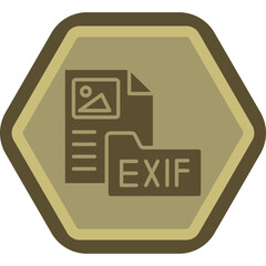 Exif Vector Icon Design