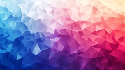 Colorful Gradient Polygonal Abstract Background