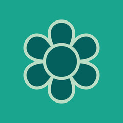 Christmas 70s Retro Modern Florals