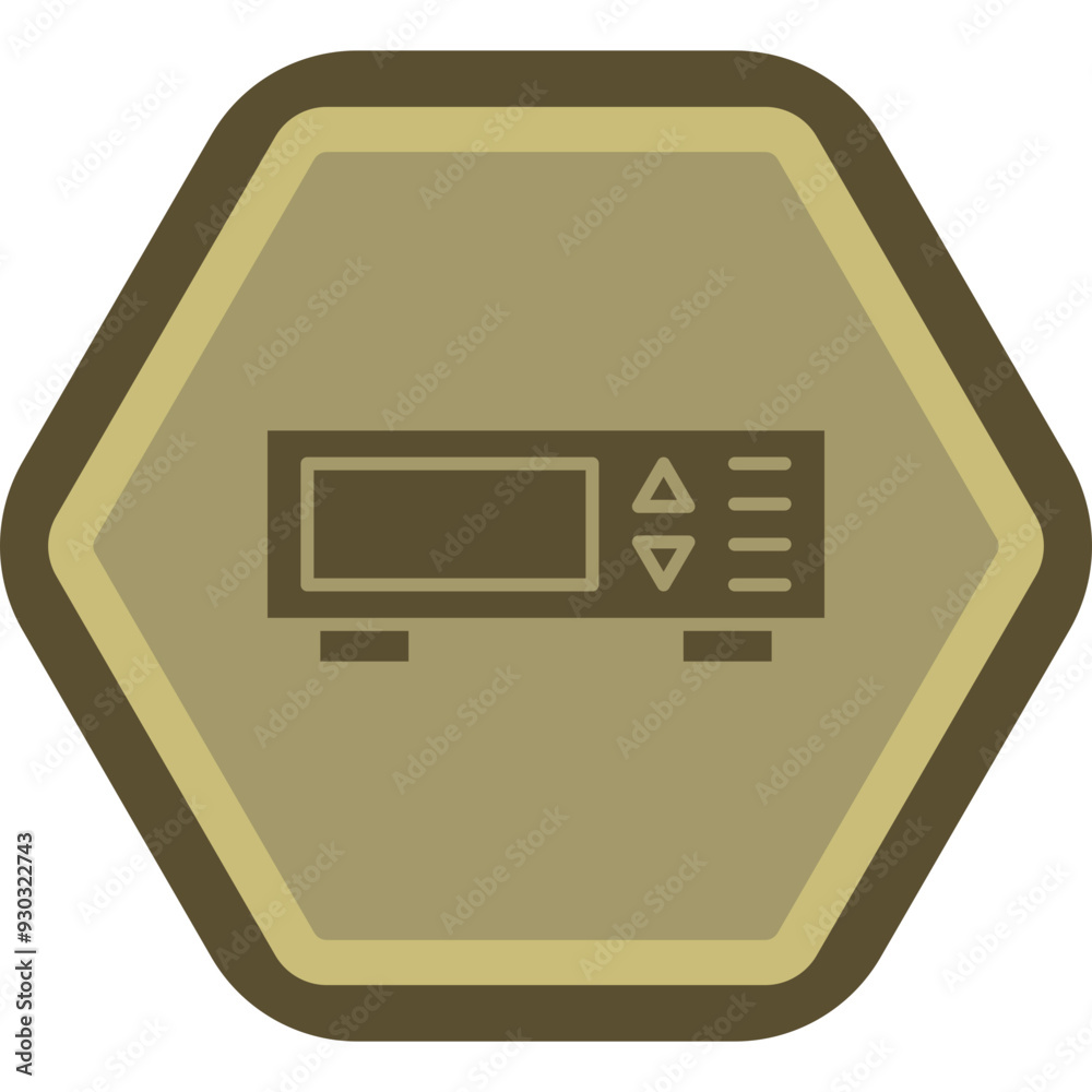 Canvas Prints Dvd Player Icon Design