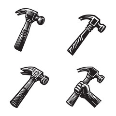 Hammer Svg, Tools hammer svg, hammer svg bundle, Carpenter svg, Hammer Silhouette