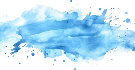 Blue stripe texture background watercolor