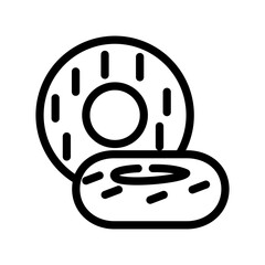 Donut icon template