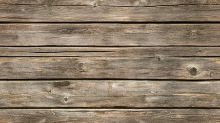 Fototapeta premium Weathered wooden slats showcase rich brown tones and textures, reflecting the charm of rustic architecture in a timeless, natural setting SEAMLESS PATTERN