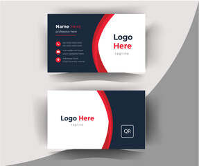 Modern business card template, identity for your business.