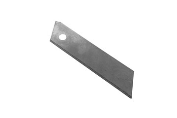 The blade for a clerical knife is isolated.