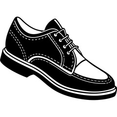 Shoe cartoon isolated on white, shoe vector illustration, pair of shoes vector art, pair of shoes silhouette, Animal icon, shoes line art, eps