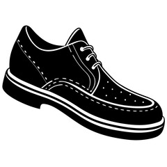 Shoe cartoon isolated on white, shoe vector illustration, pair of shoes vector art, pair of shoes silhouette, Animal icon, shoes line art, eps